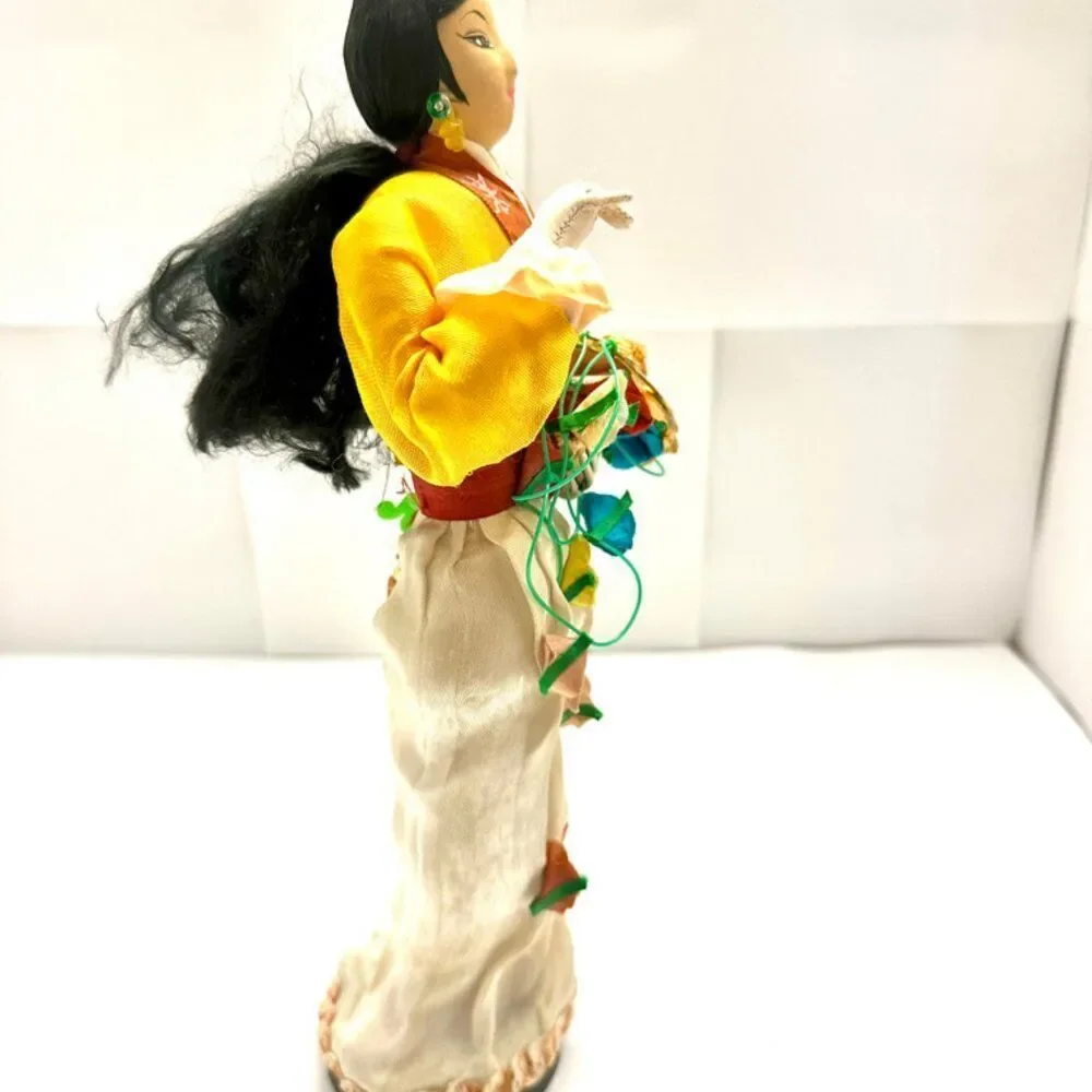Traditional Asian Doll. Vintage